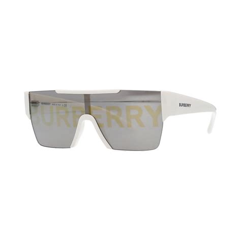 burberry white reflective sunglasses|Burberry sunglasses new collection.